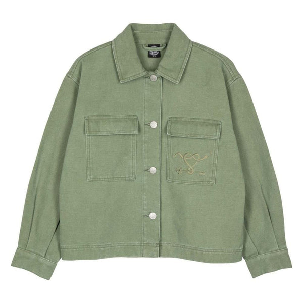 Santa Cruz Womens Jacket Asp Key Jacket - Pale Sage Wash - Skatewarehouse.co.uk