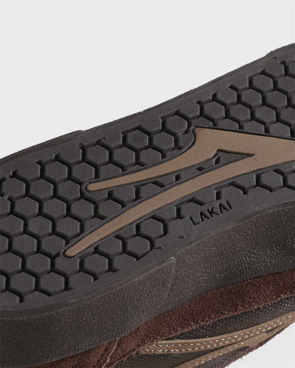 Lakai Cambridge Skate Shoes - Chestnut - Skatewarehouse.co.uk