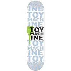 Toy Machine Drip White Skateboard Deck - 8.0" - Skatewarehouse.co.uk