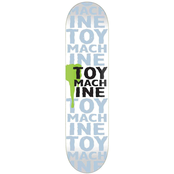 Toy Machine Drip White Skateboard Deck - 8.0