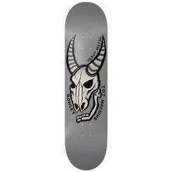 Toy Machine Geoff Rowley 'Heavy Metal' Grey Skateboard Deck - 8.75" - Skatewarehouse.co.uk