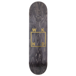WKND Gold Logo Skateboard Deck - 8.0" - Skatewarehouse.co.uk