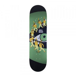Magenta Jameel Douglas Extravision  Skateboard Deck - 8.125" - Skatewarehouse.co.uk
