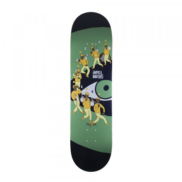 Magenta Jameel Douglas Extravision  Skateboard Deck - 8.125