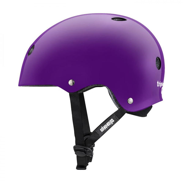 Triple Eight Helmet Deep Cover - Purple Gloss