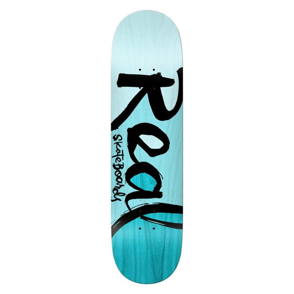 Real TM Script Skateboard Deck - 8.06