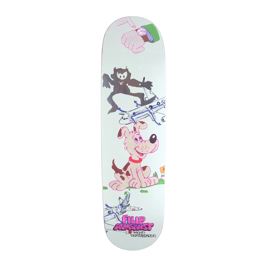 WKND Filip Almqvist 'Rex' (SN) Skateboard Deck - 8.6" - Skatewarehouse.co.uk