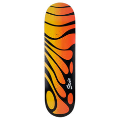 Studio Skateboards Organic Plus Black/Orange Fade Skateboard Deck - 8.25"