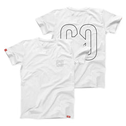 CORE Hollow Icon, Pro T-Shirt - White