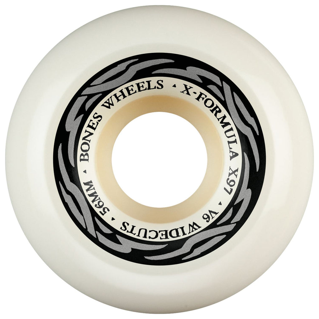 BONES X-Formula • 56mm • 97A • V6 Wide-Cut (Spring '26) Skateboard Wheels