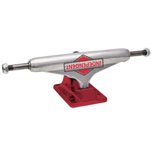Indy Stage 11 Skateboard Trucks Forged Hollow Chain Breaker Red / Silver - 139 - Skatewarehouse.co.uk