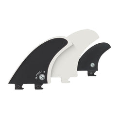 Captain Fin Co - CF Twin + Trailer - Medium - Black (Snap-In / FCS II) - M