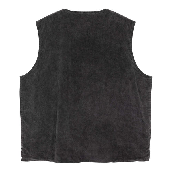 Santa Cruz Jacket Chill Vest - Grey Cord - Skatewarehouse.co.uk