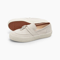 VM005-Loafer (White / White) Shoes - UK 6.5