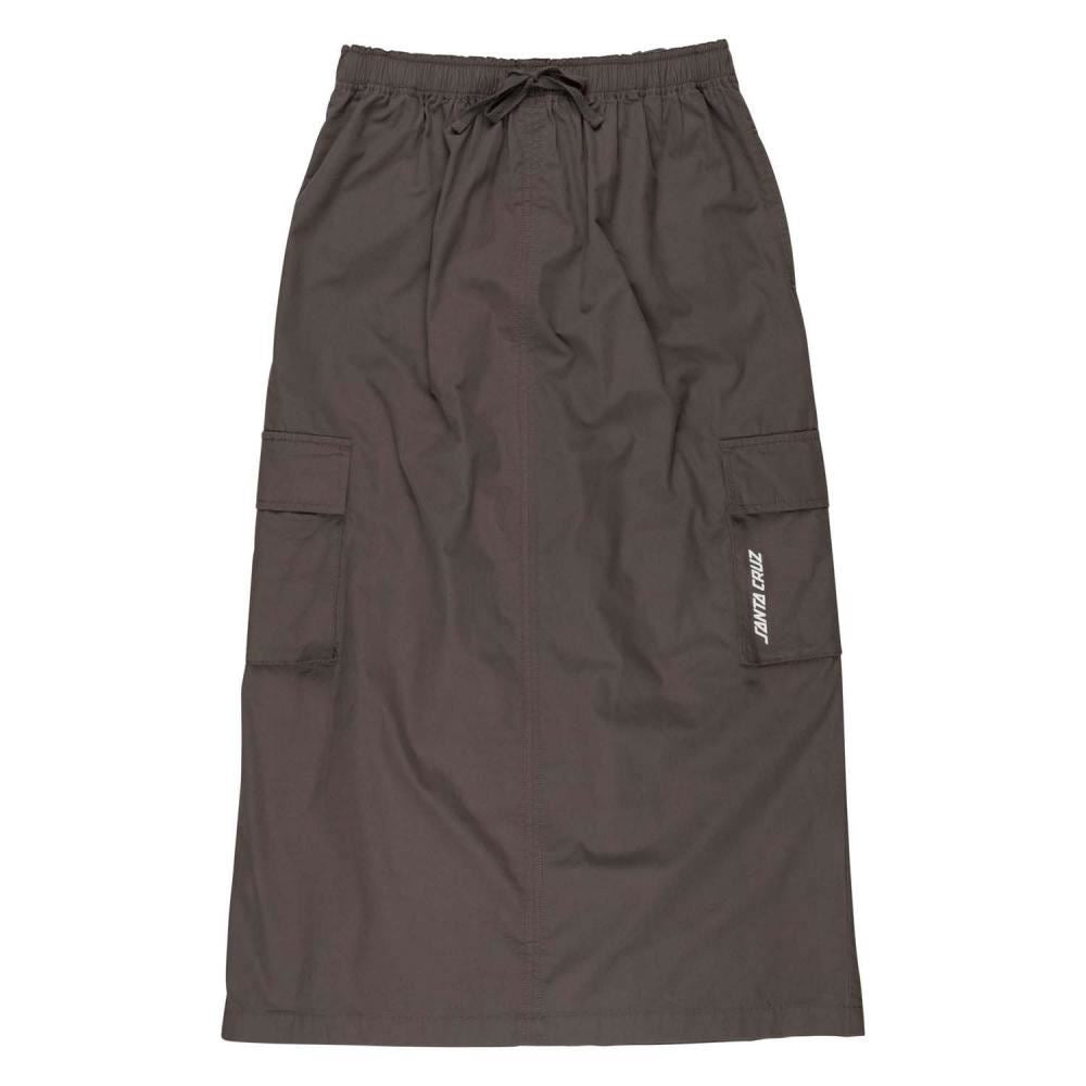 Santa Cruz Womens Skirt Strip Cargo Skirt - Slate Grey - Skatewarehouse.co.uk