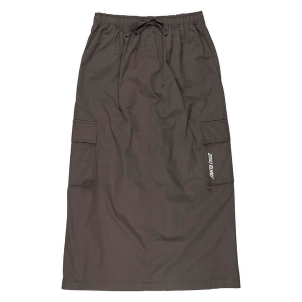 Santa Cruz Womens Skirt Strip Cargo Skirt - Slate Grey - Skatewarehouse.co.uk