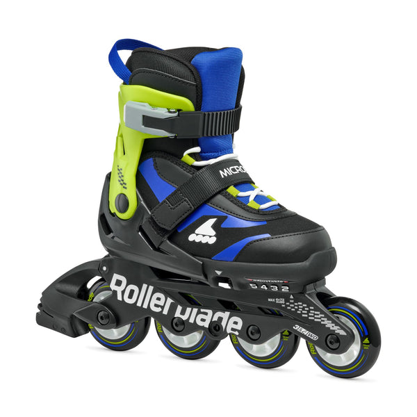 Rollerblade Microblade Inline Skates - Blk / Blu