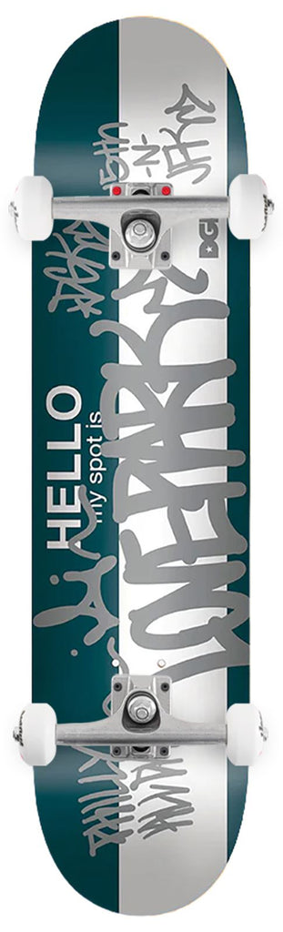 DGK My Spot is Love Park Green x Venom Custom Complete Skateboard - 8.25"