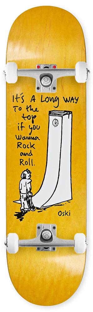 Polar Skate Co Oskar Rozenberg - Rock & Roll x Venom Custom Complete Skateboard - 8.5"