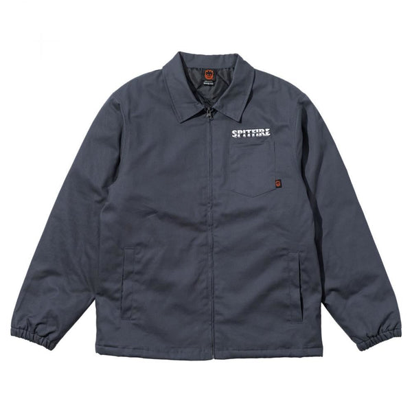 Spitfire Jacket Burnout Jacket - Charcoal - Skatewarehouse.co.uk