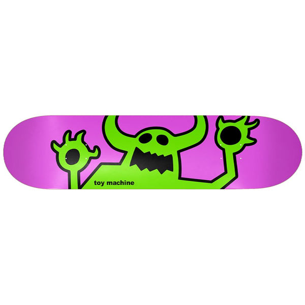 Toy Machine OG Monster Green/Black/Pink Skateboard Deck - 8.5