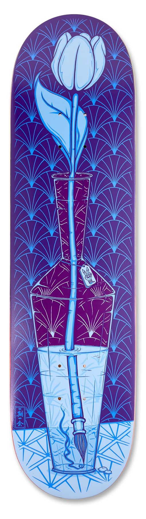 Drawing Boards Wabi-Sabi Series - Nature's Paintbrush Skateboard Deck - 8.75