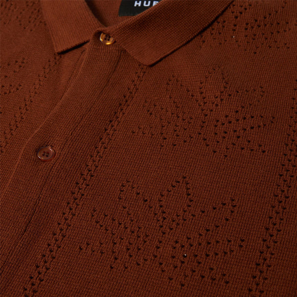 Plantlife Perforated S / S Knit Top (Sierra)