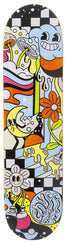 Enuff Designer - Meltworld Dazed Skateboard Deck - 8.25"