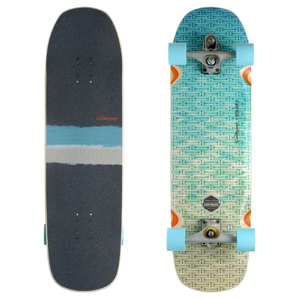 Loaded Carver Bolsa II C7 Surfskate Complete - Weave - Love Handles Blue