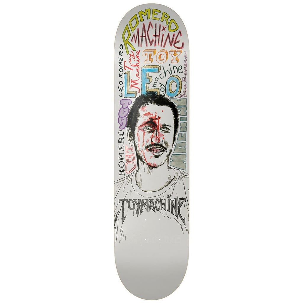 Toy Machine Leo Romero 'Mi Cara' Skateboard Deck - 8.38"
