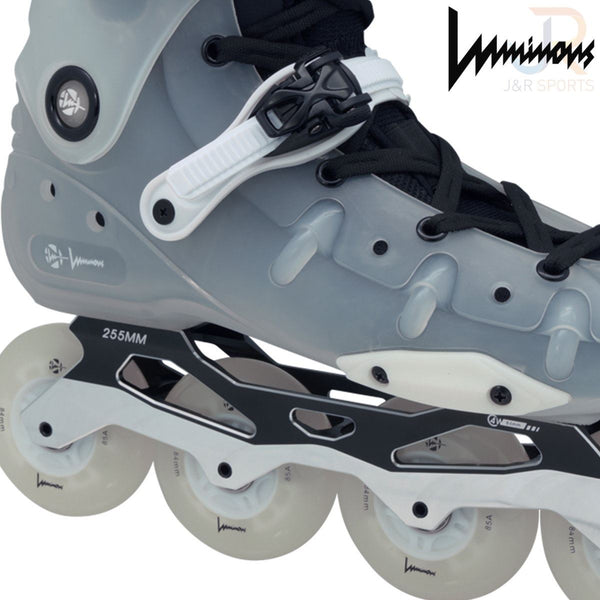 Luminous Ray - Clear Quad Skates