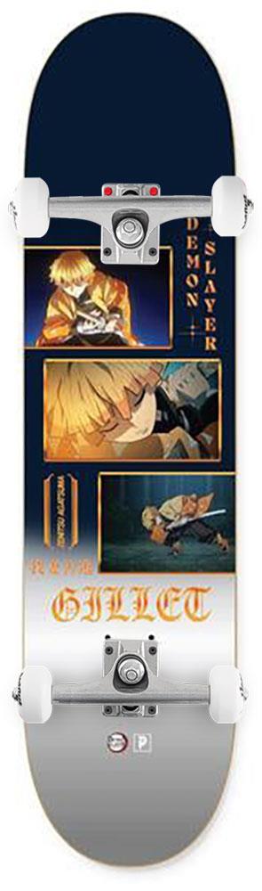 Primitive Gillet Thunder Deck Blue x Venom Custom Complete Skateboard - 8.38