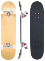 Venom Custom Complete Skateboard  - Natural/Raw - 8.0" - Skatewarehouse.co.uk