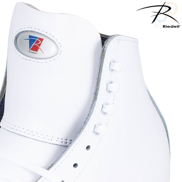 Riedell 120 Raven - White - Width Medium Quad Skates