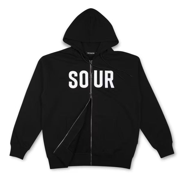 Sour Solution Army Zip Hood Black
