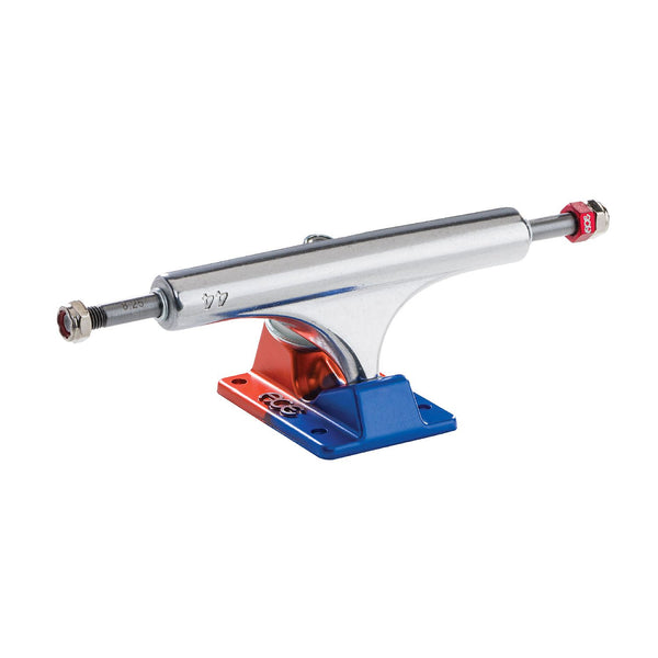 Ace AF1 Anodized Blue Orange / Polished 44 Skateboard Trucks - 44 (5.5