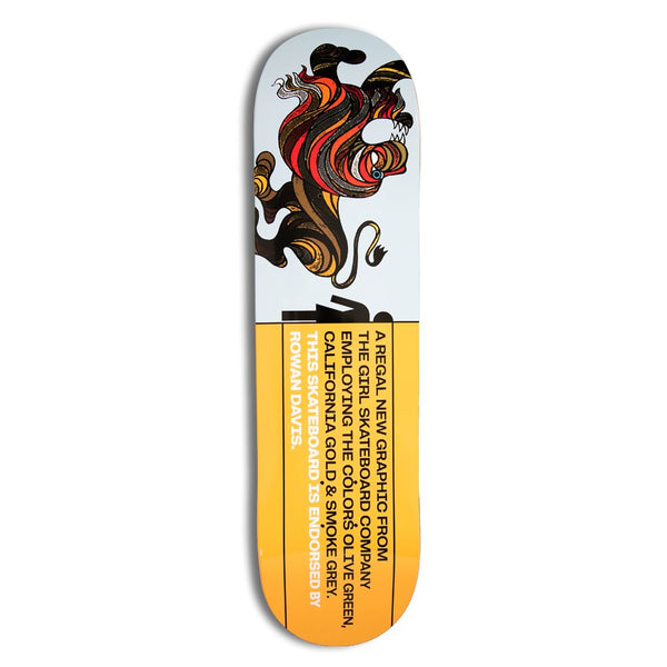 Girl Follies Rowan Davis Skateboard Deck - 8.25