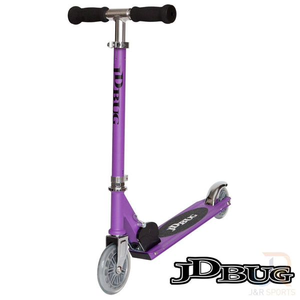 JD Bug Jr Street Scooter - Purple Matt Bundle
