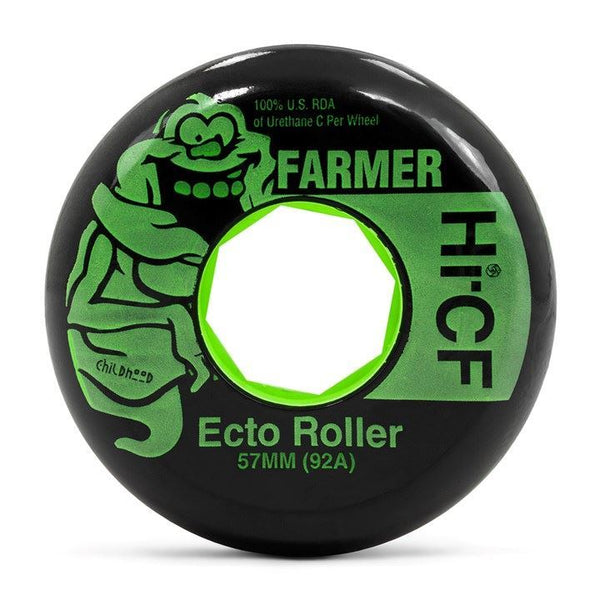 Red Eye Childhood Farmer Inline Skate Wheels - Black