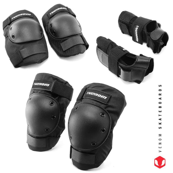 Rio Roller Mayhem II Quad Skates Black Bundle