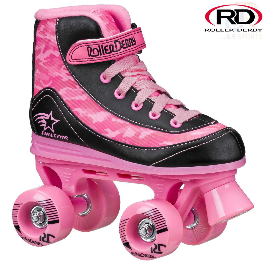 Firestar Quads V2.0 Pink/Camo. Quad Skates - Skatewarehouse.co.uk