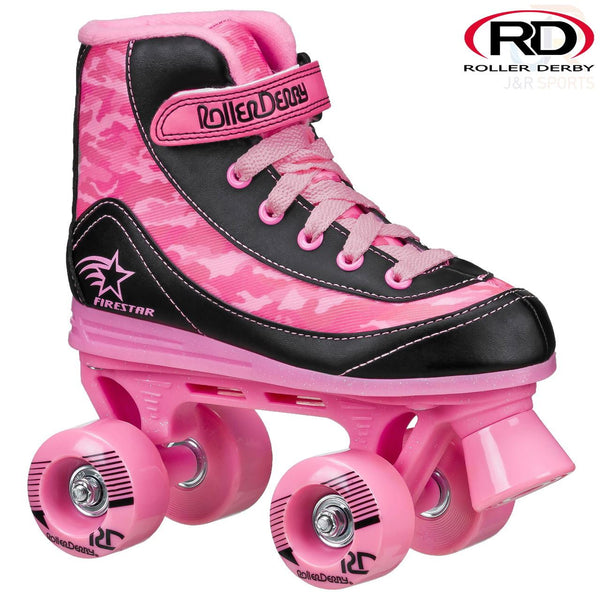 Firestar Quads V2.0 Pink/Camo. Quad Skates - Skatewarehouse.co.uk