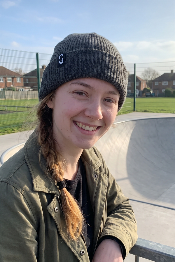 Skatewarehouse Beanie - Dark Grey - One Size