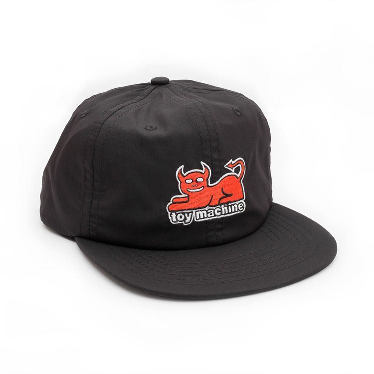 Toy Machine Devil Cat Unstructured Cap Black