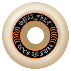 Spitfire F4 99Du Lock-In Full  (Natural/Orange) Skateboard Wheels