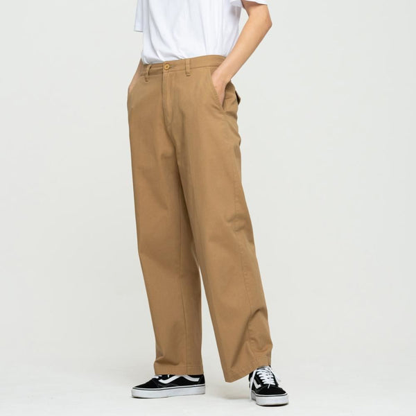 Santa Cruz Womens Pant Nolan Chino - Camel - Skatewarehouse.co.uk