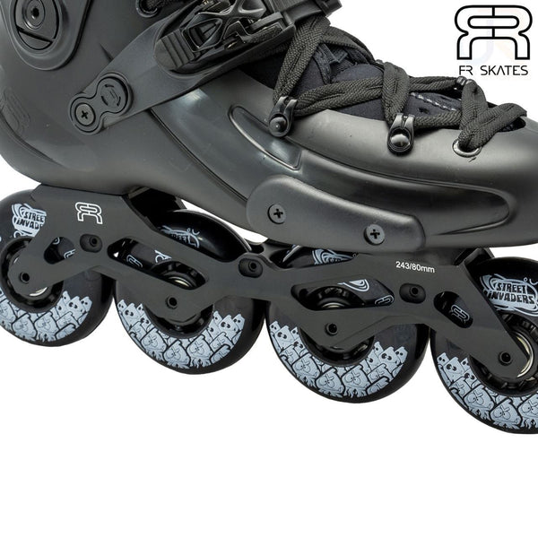 Fr Skates Fr1 Deluxe 80 Black Inline Skates - Skatewarehouse.co.uk