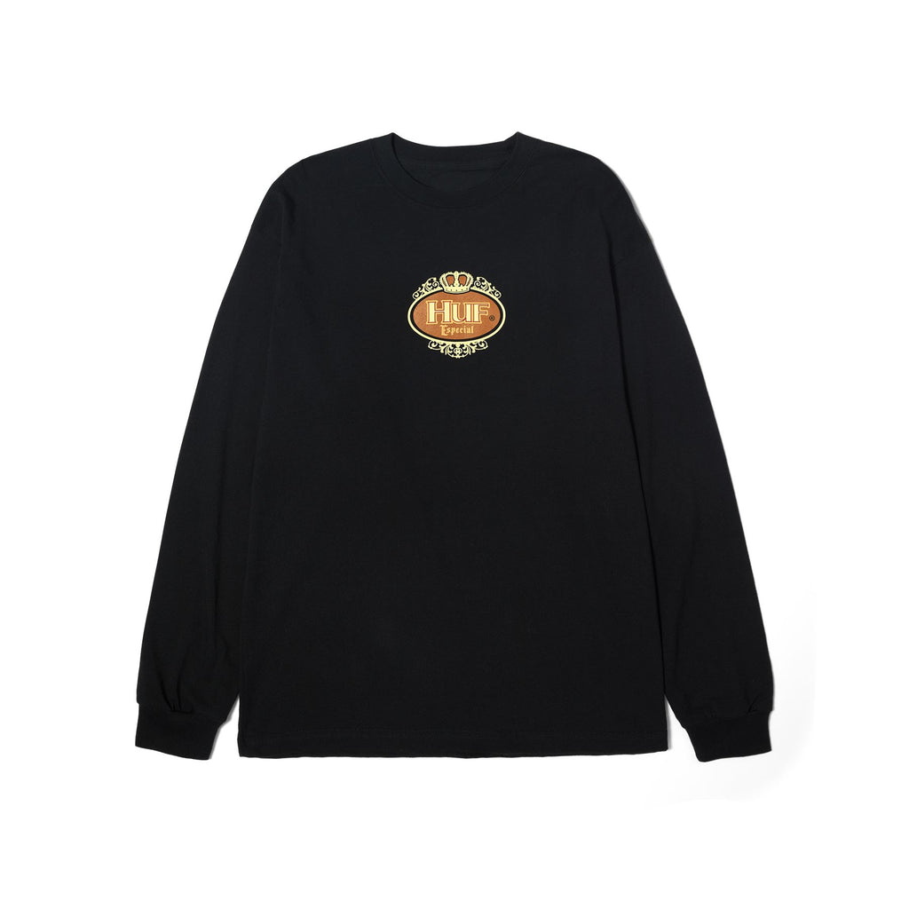 HUF Especial L / S Tee (Black) - XL