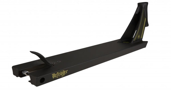 Addict Scooter Deck Defender 3.0 - Black / Gold - Skatewarehouse.co.uk