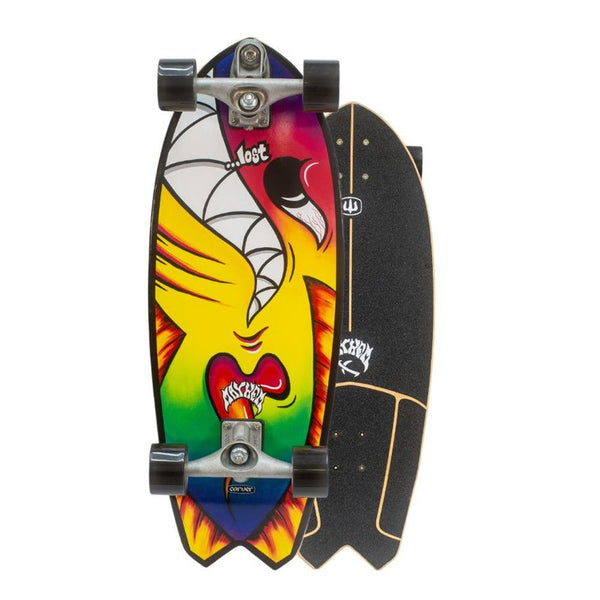 Carver ...Lost Rydra - C7 Surfskate Cruiser Skateboard - 10.5